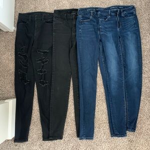 American eagle high waisted jeans
